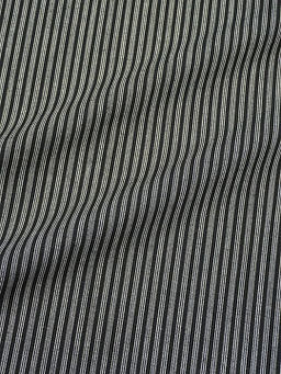 Пестрядь Тройные полоски (3мм) цв.черный, ш.1.5м, хлопок-100%, 110гр/м.кв