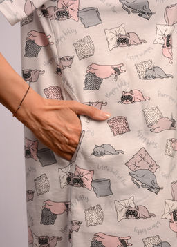 Туника женская ОВЕРСАЙЗ (серый №3) - Ивановская трикотажная компания фото 5