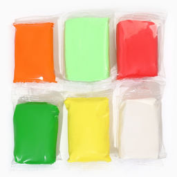 Воздушный пластилин «союзмультфильм», 6 цветов