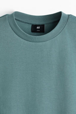 Camiseta interlock Loose Fit - H&m фото 9