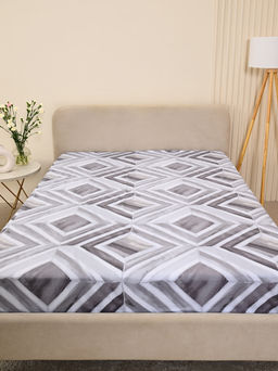 Простыня бязь люкс - Ромбы 220x240