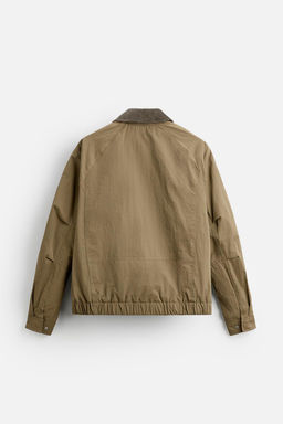 CONTRAST-COLLAR PADDED JACKET - Zara фото 15