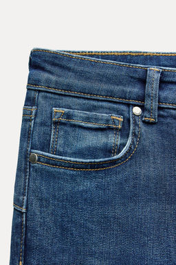 ZW COLLECTION BOOTCUT MID-RISE CONTOUR JEANS - Zara фото 8