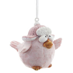 Фигурка декоративная подвесная "Птичка", L5 W5,5 H5 см, 2в.