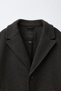 LONG CLOTH COAT - Zara фото 5