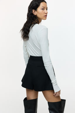 Minifalda pantal?n de sarga - H&m фото 5