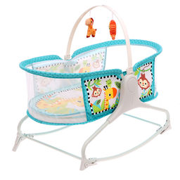 Музыкальная люлька для новорожденных, цвет голубой - Simaland фото 4