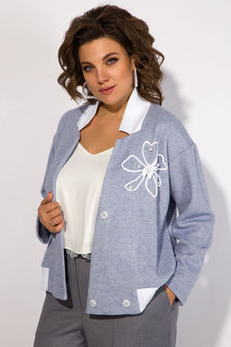Кардиган Liliana 1350W-Р голубой
