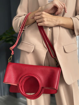 Сумка женская из телячьей кожи