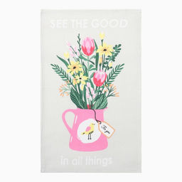 Полотенце кух. Доляна Красота во всем 28х46 см, рогожка, 100% хл, 160г/м2  фото 3