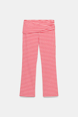 PALTAL?N CAPRI CUADRO VICHY / Rojo / Blanco - Zara фото 3