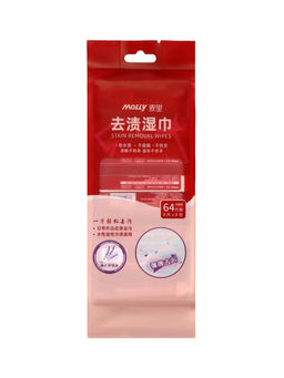 Салфетки от пятен на одежде MELLY, 8 упаковок × 8 шт. (64 салфетки)