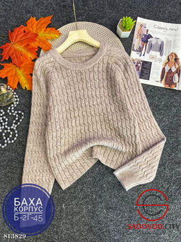 Свитер женский однотонный - Bruno фото 3