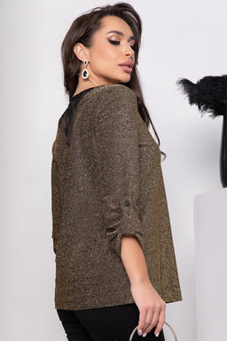Джемпер Имоджен (золото) Б7700 - Lt collection фото 2
