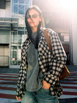 EMKA // Рубашка с необработанным краем  фото 4