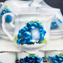 Набор чайный 15 пр Цветы (чайн+сах+мол+6ч/пар) СТМД - Полимербыт фото 2