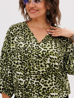 Блуза ANELLI 1676.1 зов джунглей фото 10