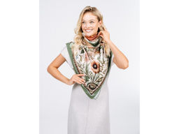 Платок женский Lanotti картина/№24