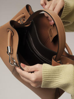 Сумка Ties DBR 31185 коричневый лист  фото 12