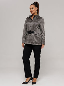 Костюм Galean Style 827 черный с серым кольца  фото 5