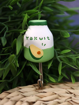 Крючок на липучке Yakuit, green