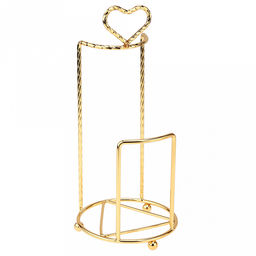 Блюдо-этажерка (конфетница, набор для холодца) стеклянное3-х секционное, 1 секция - 500мл д10,9см h6,3см, прозрачное стекло с деколью, одна бамбуковая крышка, ручка-кнопка "кристалл" с металлическим декором, металлическая подставка с ручкой, на ножка