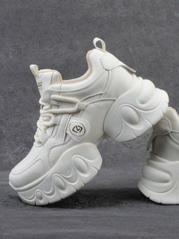 03-9E-1 LT. BEIGE Кроссовки женские (натуральная кожа, искусственная кожа) - Фабричный китай фото 18