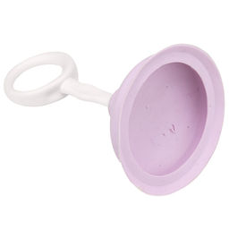 Вантуз резиновый д10,5см h15см, пластмассовая ручка 10,3см, цвета в ассортименте: сиреневый, мятный, пудровый (Китай) - Домашняя Мода фото 3