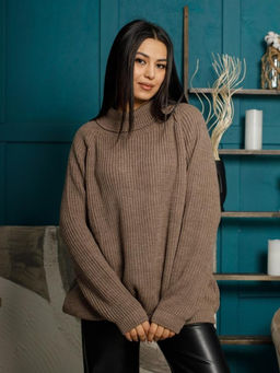 Водолазка удлиненная