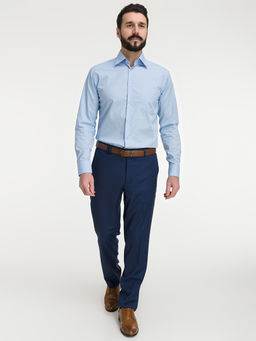 Сорочка мужская длинный рукав GREG 220/399/NBL/Z  фото 6