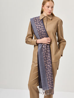 Палантин жен. шелк+виск 70х180 LSZ34-637-12