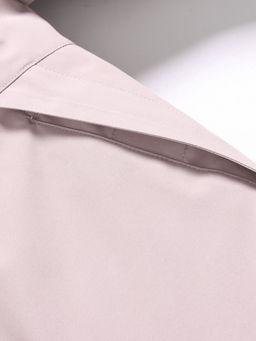 Парка зимняя подростковая для девочки с капюшоном и мехом розового цвета 9532R - Valianly фото 17