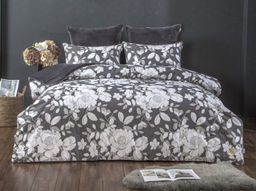 НОВИНКА!!! Комплект с одеялом Адели (графит платина) ABC Cotton