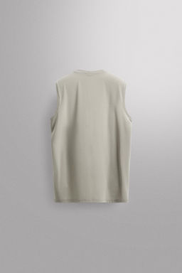 CAMISETA TANK T?CNICA B?SICA / Verde medio