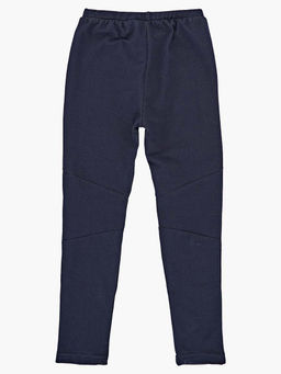 Бриджи для девочки спортивные детская одежда лосины домашние UD 1144 тем.джинс - Mini maxi фото 3