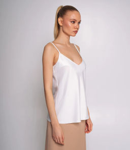 Топ #ОКТ025001, белый - Dommod фото 7