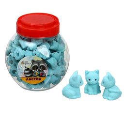 Цена за 65 шт. Ластик фигурный Котик МИКС - Calligrata фото 3