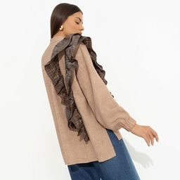 Рубашка дизайнерская Личное достижение (brown) - Charutti фото 5