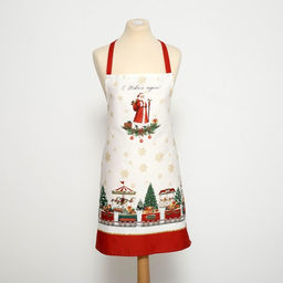Фартук Этель Новогодняя ярмарка 60х70см, 100% хл, саржа 190 гр/м2  фото 4