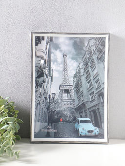 Фоторамка пластик формат А4 "Данте" чёрный состаренный 31х21,8х2,5 см