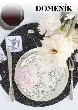 Тарелка десертная PEONIA 20см