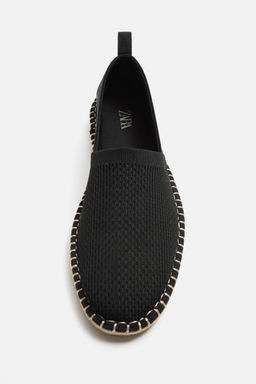KNITTED FABRIC ESPADRILLES - Zara фото 6