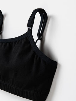 Топы для девочек Уголь/Серый меланж 2 шт 7+ - Bungly фото 4