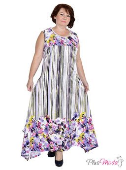 Платье Модель №911 размеры 44-84 - Plusmoda фото 3