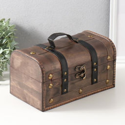 Шкатулка для украшений «Сундук. Джино», дерево, 26×15×14 см