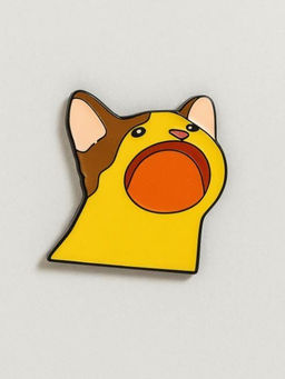 Значок металлический iLikeGift "Meow"