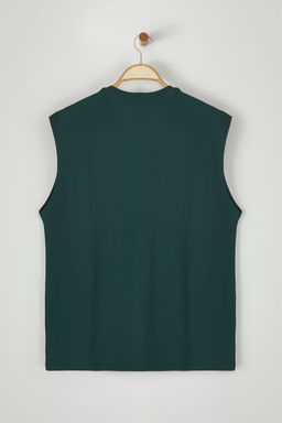 TRENDYOL MAN Ekru Relaxed/Rahat Kesim Sehir Bask?l? %100 Pamuklu Kolsuz T-Shirt/Atlet TMNSS23AL00008 - Trendyolmilla фото 20