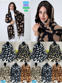 K13273 Палантин 70/180 МУЛЬТИЦВЕТ_04