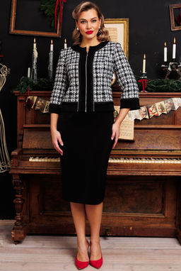 Платье Мода Юрс 2874-Р черный - Mira fashion фото 64