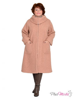 Пальто Модель №782 размеры 44-84 - Plusmoda фото 2